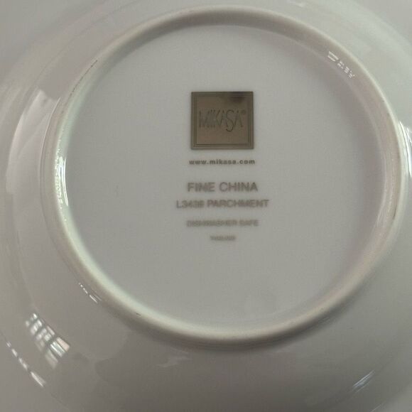 Mikasa Parchment Soup Bowl Set of 4 Fine China Serving Pieces L3438 - Picture 7 of 7